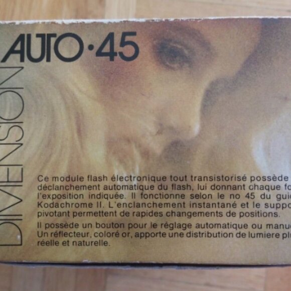 New Open Box Dimension Auto Flash 45 Kodachrome II - Picture 2 of 6